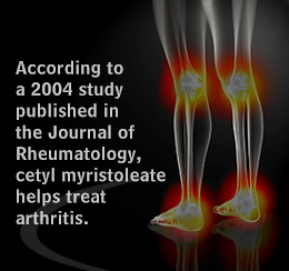 Treating arthritis with cetyl myristoleate