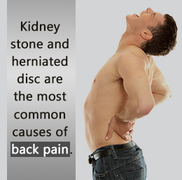 Common causes of back pain
