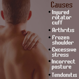 Causes of back pain between shoulder blades