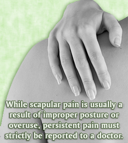 Causes of scapular pain