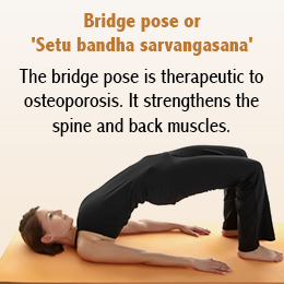 Yoga pose for osteoporosis