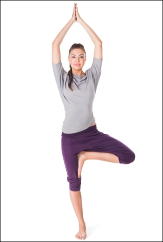 Tree pose for osteoporosis