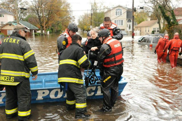 Sandy\'s flooding midland beach