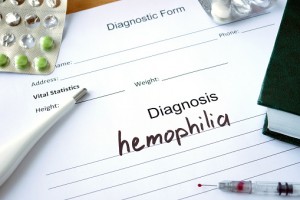 Hemophilia increases risk of joint diseases, bleeding into joints